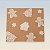 Guardanapo de Papel Natalino - Gingerbread Marrom e Creme - 32,5x32,5cm - 20 unidades - Cromus - Rizzo - Imagem 1