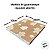 Guardanapo de Papel Natalino - Gingerbread Marrom e Creme - 32,5x32,5cm - 20 unidades - Cromus - Rizzo - Imagem 4