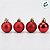 Mini Bolas de Natal - Vermelha - Lisa, Fosca, Texturizada e Glitter - 3cm - 24 unidades - Cromus - Rizzo - Imagem 4