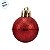 Mini Bolas de Natal - Vermelha - Lisa, Fosca, Texturizada e Glitter - 3cm - 24 unidades - Cromus - Rizzo - Imagem 5