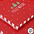 Guardanapo de Papel Natalino - Feliz Natal Vermelho, Branco e Verde - 33x33cm - 20 unidades - Cromus - Rizzo - Imagem 3