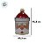 Lata de Metal de Natal - Papai Noel com Pompom - 9,3x15,2cm - 1 unidade - Rizzo - Imagem 4