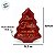 Lata de Natal de Metal - Boas Festas com Muito Amor e Paz  - Vermelho - 18,4x15,2x6,5 cm - 1 unidade - Rizzo - Imagem 4