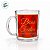 Caneca de Vidro de Natal - Boas Festas - 330mL - 1 unidade - Rizzo - Imagem 2