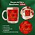 Caneca de Vidro de Natal - Boas Festas - 330mL - 1 unidade - Rizzo - Imagem 5