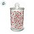 Pote de Vidro Hermético de Natal - Doce Candy Cane - 630ml - 1 unidade - Rizzo - Imagem 2