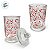 Pote de Vidro Hermético de Natal - Doce Candy Cane - 630ml - 1 unidade - Rizzo - Imagem 3