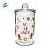 Pote de Vidro Hermético de Natal - Ginger Mit Liebe Gemacht - 630ml - 1 unidade - Rizzo - Imagem 2