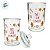 Pote de Vidro Hermético de Natal - Ginger Mit Liebe Gemacht - 630ml - 1 unidade - Rizzo - Imagem 3