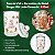 Pote de Vidro Hermético de Natal - Ginger Mit Liebe Gemacht - 630ml - 1 unidade - Rizzo - Imagem 6