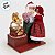 Papai Noel e Mamãe Noel com Gramofone Musical Decorativo - 35x42x25cm - 1 unidade - Cromus - Rizzo - Imagem 4