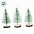 Mini Árvores Pinheiros de Natal Decorativas - Verde - 4x8x4cm - 6 unidades - Cromus - Rizzo - Imagem 4