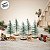 Mini Árvores Pinheiros de Natal Decorativas - Verde - 4x8x4cm - 6 unidades - Cromus - Rizzo - Imagem 6