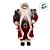 Papai Noel Decorativo em Pé com Árvore e Presente - Vermelho e Verde - 40x30,5x21cm - 1 unidade - Cromus - Rizzo - Imagem 3
