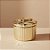 Pote Decorativo Redondo em Cerâmica - Caixa de Presente - Ouro - 6,5x6cm - 1 unidade - Cromus - Rizzo - Imagem 1