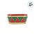 Cachepot de Metal - Geometric - Vermelho, Verde e Ouro - 24,5x13x10cm - 1 unidade - Cromus - Rizzo - Imagem 3