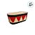 Cachepot de Metal - Geometric - Vermelho/Branco - 24,5x10x13cm - 1 unidade - Cromus - Rizzo - Imagem 4