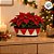 Cachepot de Metal - Geometric - Vermelho/Branco - 24,5x10x13cm - 1 unidade - Cromus - Rizzo - Imagem 6
