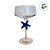 Taça de Vidro Coupe - Estrela do Mar - Azul - 330ml  - 1 unidade - Cromus - Rizzo - Imagem 3