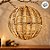 Bola de Natal Vazada com Led - Champagne - 240 leds - 75cm - Bivolt - 1 unidade - Cromus - Rizzo - Imagem 6