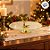 Bailarina Giratoria com Rena de Natal - Ouro - 20x20x4cm - 1 unidade - Cromus - Rizzo - Imagem 5