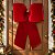 Laço Decorativo de Veludo Vermelho - 75x50cm - 1 unidade - Rizzo - Imagem 4