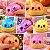 Squishy Bolinho Rainbow com Glitter - Mystery Dumpling - Antiestresse - Surpresa - 1 unidade - Rizzo - Imagem 6