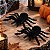 Enfeite Decorativo de Halloween - Aranha Aveludada - 11cm  - 2 unidades - PartiuFesta - Rizzo - Imagem 1