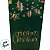 Sacola Para Bebidas de Natal - Merry Christmas - Verde - 12x35x9cm - 1 unidade - Rizzo - Imagem 3