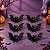Enfeite Decorativo de Halloween - Morcego - 6cm  - 6 unidades - Rizzo - Imagem 1
