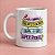 Caneca de Porcelana Personalizado Dia dos Professores - Super Poder - 325ml  - 1 unidade - Rizzo - Imagem 1