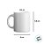 Caneca de Porcelana Personalizado Dia dos Professores - Super Poder - 325ml  - 1 unidade - Rizzo - Imagem 2