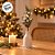 Galho Decorativo de Natal - Com Pinha e Poa - Verde e Branco - 30x11cm - 1 unidade - Cromus - Rizzo - Imagem 5
