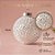 Bola de Natal - Prata com Glitter - 15cm - 1 unidade - Cromus - Rizzo - Imagem 2