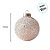 Bola de Natal - Prata com Glitter - 15cm - 1 unidade - Cromus - Rizzo - Imagem 4