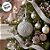 Bola de Natal - Prata com Glitter - 15cm - 1 unidade - Cromus - Rizzo - Imagem 5