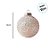 Bola de Natal - Prata com Glitter - 12cm - 1 unidade - Cromus - Rizzo - Imagem 4