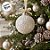 Bola de Natal - Prata com Glitter - 12cm - 1 unidade - Cromus - Rizzo - Imagem 5