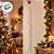 Galho Decorativo de Natal - Longo Branco e Dourado - 125x17cm - 1 unidade - Cromus - Rizzo - Imagem 5