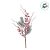 Galho Decorativo de Natal - Rosa - 55x20cm - 1 unidade - Cromus - Rizzo - Imagem 3