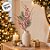 Galho Decorativo de Natal - Rosa - 55x20cm - 1 unidade - Cromus - Rizzo - Imagem 5