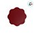 Jogo Americano Redondo - Ondulado - Vermelho - 38x38cm - 4 unidades - Cromus - Rizzo - Imagem 3