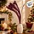 Galho Decorativo de Natal - Bordô com Glitter - 40x25cm - 1 unidade - Cromus - Rizzo - Imagem 5