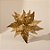 Poinsétia Decorativa - Metalizado Ouro - 35x30cm - 1 unidade - Cromus - Rizzo - Imagem 1