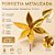 Poinsétia Decorativa - Metalizada Ouro - 24x22cm - 1 unidade - Cromus - Rizzo - Imagem 2