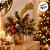 Galho Decorativo de Natal - Dourado - 40x25cm - 1 unidade - Cromus - Rizzo - Imagem 6