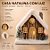 Casinha Decorativa de Natal com LED - Marrom - 17,5cm - 1 unidade - Cromus - Rizzo - Imagem 2