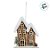 Casinha Decorativa de Natal - Marrom - 23,5cm - 1 unidade - Cromus - Rizzo - Imagem 3
