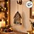 Casinha Decorativa de Natal - Marrom - 18cm - 1 unidade - Cromus - Rizzo - Imagem 5