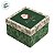 Caixa Quadrada com Tampa - Nostalgia - Verde - G 32x32x13cm - 1 unidade - Cromus - Rizzo - Imagem 2